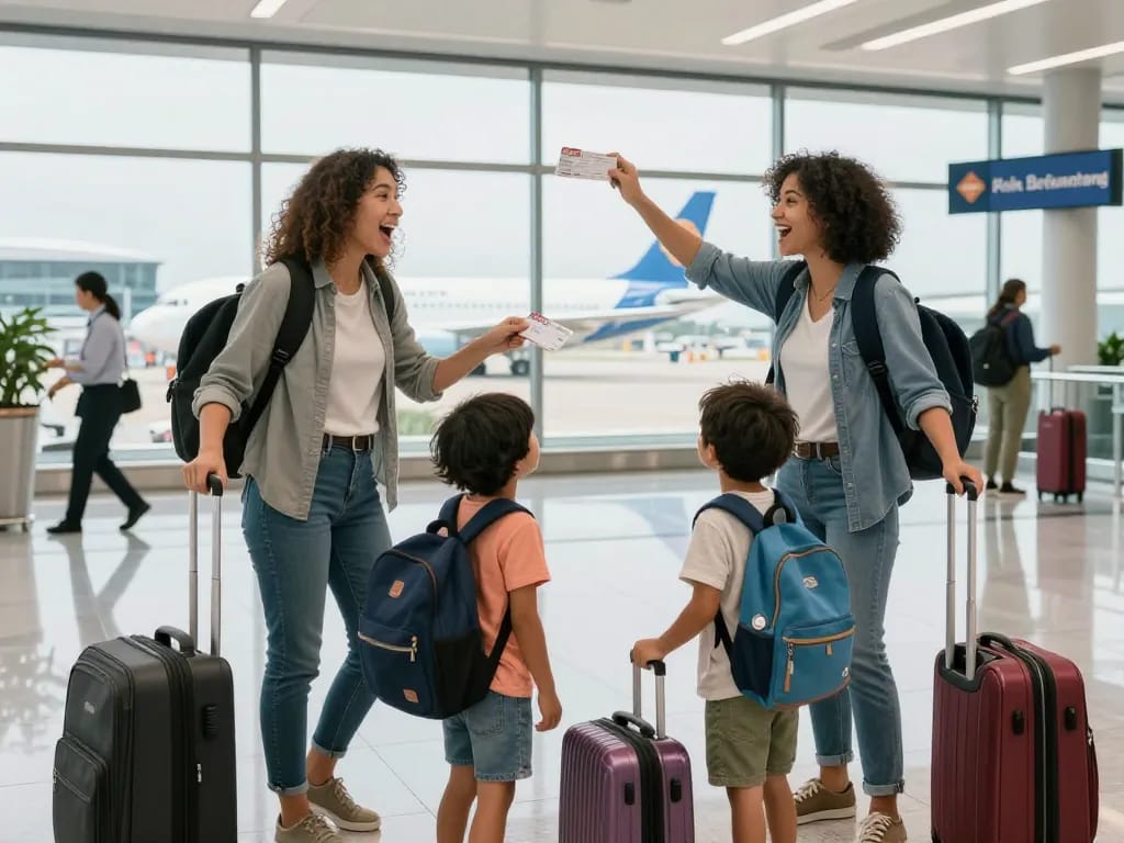 Birmingham Airport from Halifax travelers excitedly preparing to board their flight at Halifax Stanfield International Airport.