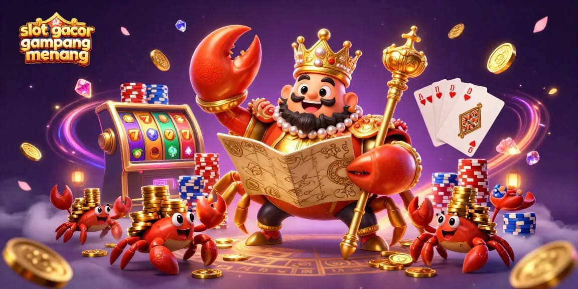 Experience excitement with slot gacor gampang menang featuring a vibrant, engaging 3D casino illustration.
