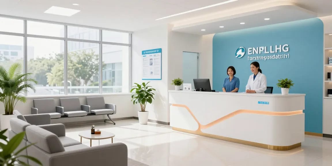 Hair transplant Turkey clinic reception area offering advanced patient care and services.