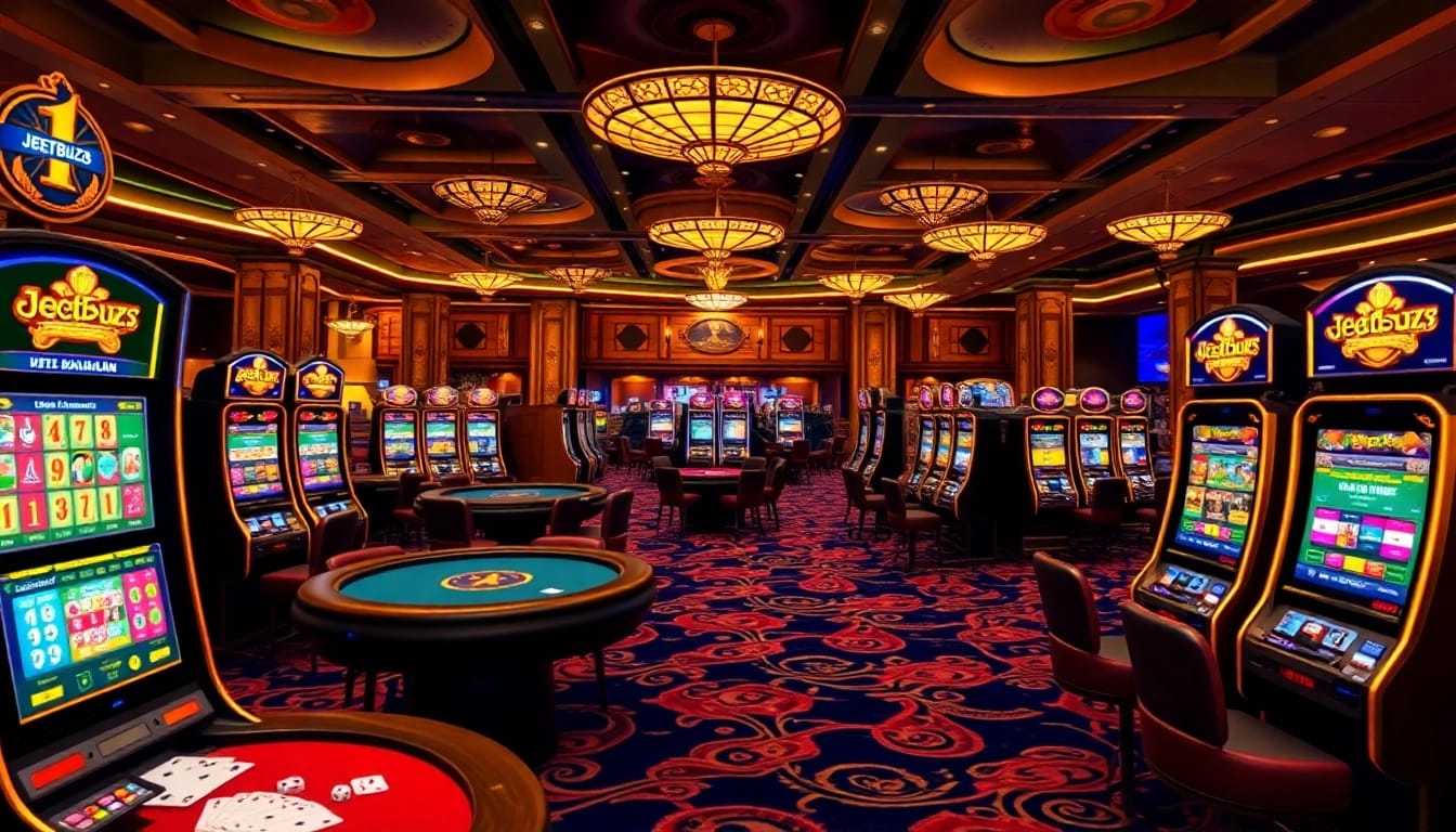 Experience the excitement of Jeetbuzz Bangladesh with vibrant casino elements and engaging gameplay.