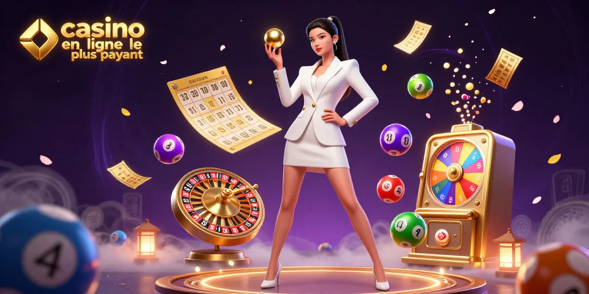 Jouez et gagnez au casino en ligne le plus payant avec des éléments de loterie vibrants et l'excitation de la roulette.