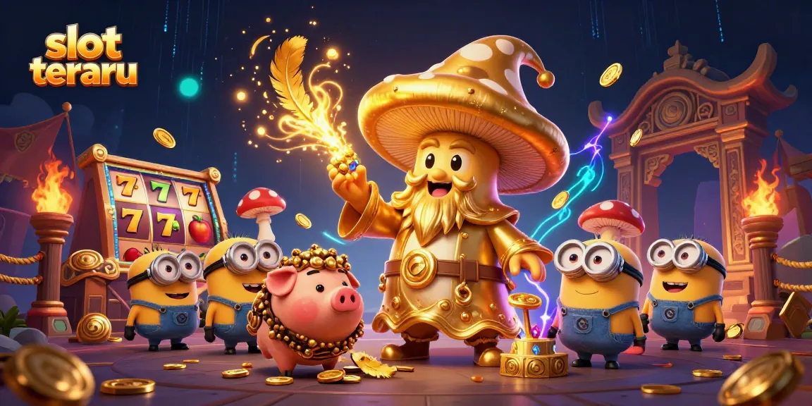 Play slot terbaru with enchanting characters in a magical casino scene.