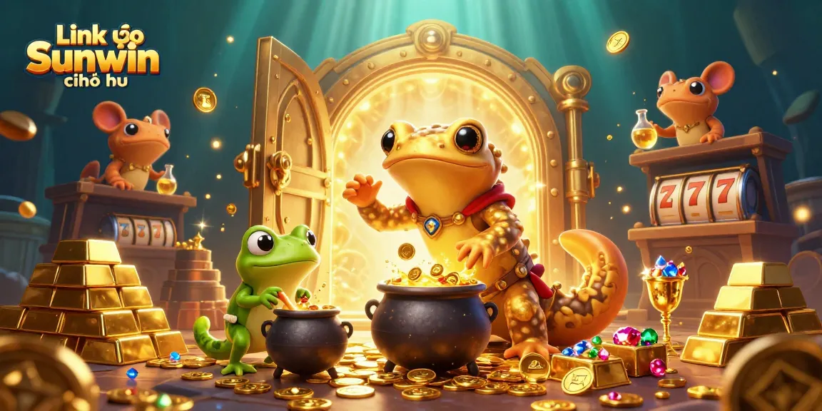 Immerse in Link vào Sunwin chính thức with vibrant casino fun, featuring golden treasures and gaming excitement.
