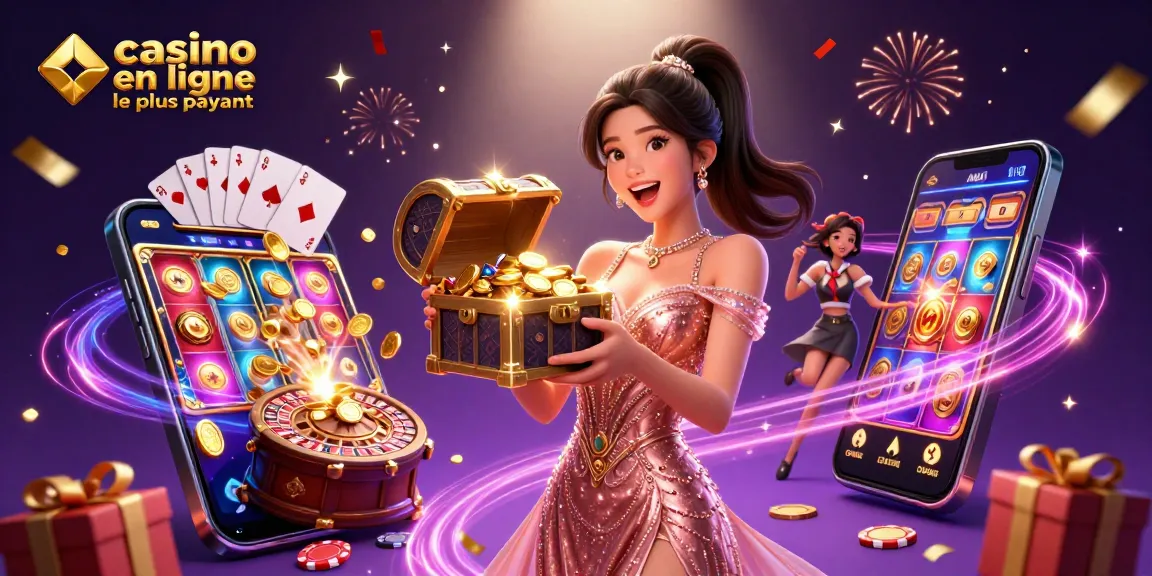 Vivez l'excitation au casino en ligne le plus payant avec des trésors et des jeux passionnants !