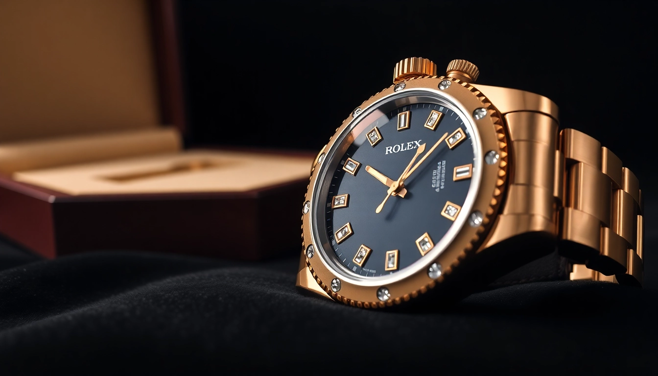 Exquisite rolex replica showcasing intricate details and luxurious finishes.