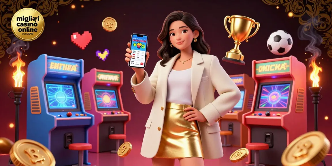 Scopri il vivace mondo dei migliori casinò online non aams attraverso questa scena coinvolgente che mostra un'esperienza di gioco mobile.