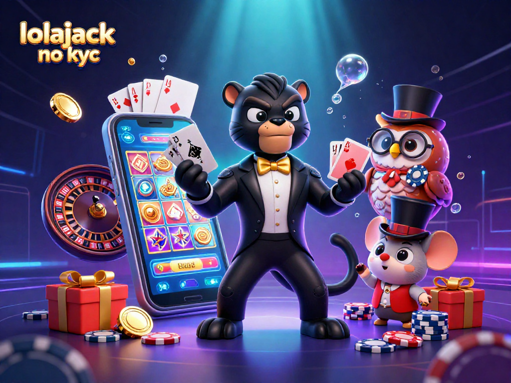 Experience the fun of lolajack no kyc with charming characters and exciting casino elements.