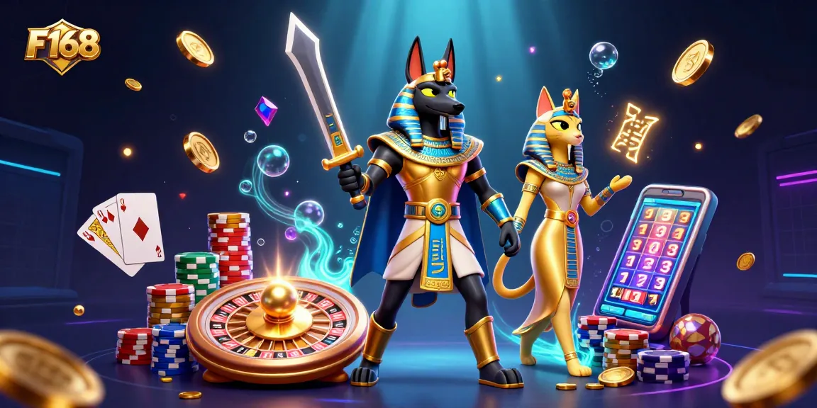 Experience thrilling gameplay at F168 with dynamic characters and exciting casino elements