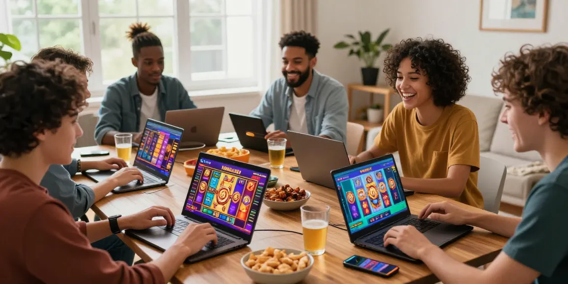 Pengguna KUDALIAR89 sedang menikmati permainan slot online dengan suasana santai dan ceria.