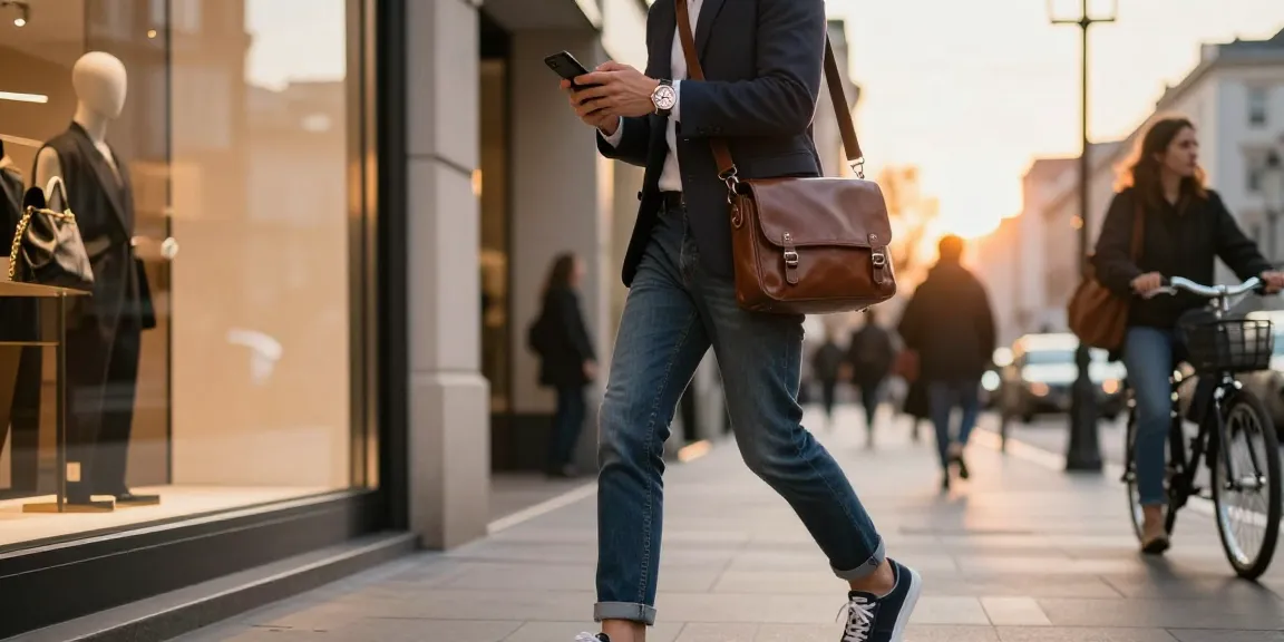 Stylish individual showcasing a luxury replica watch in an urban setting, reflecting contemporary fashion trends.