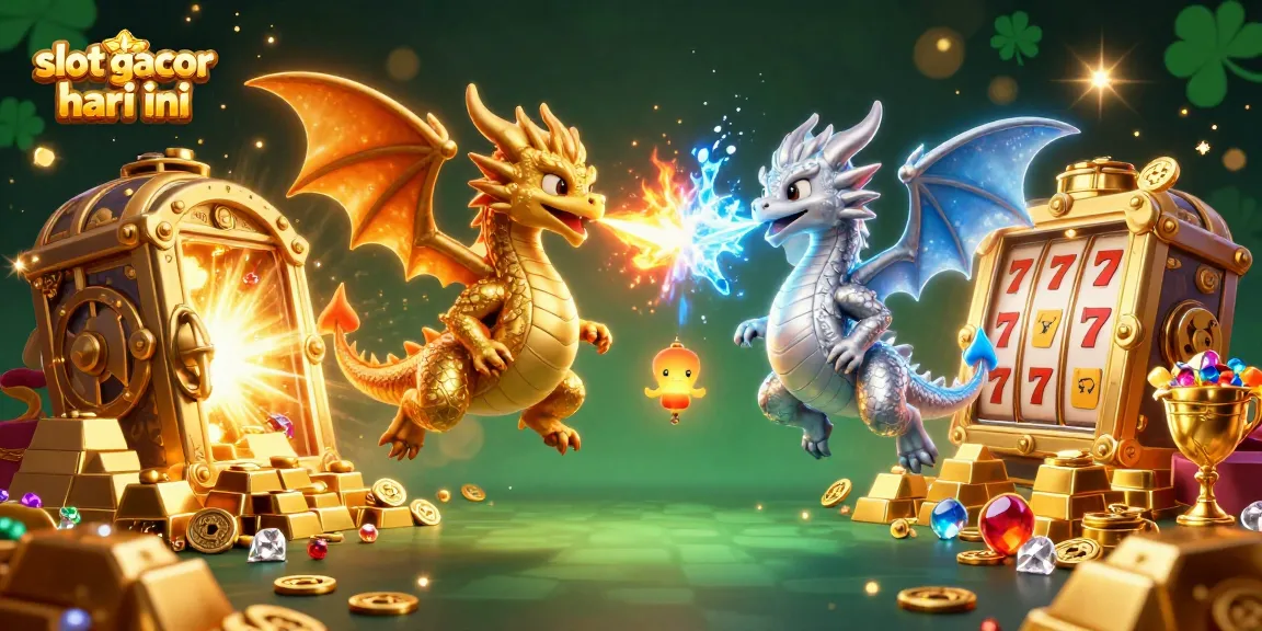 Engage in slot gacor hari ini gameplay with captivating dragons and dynamic casino elements.