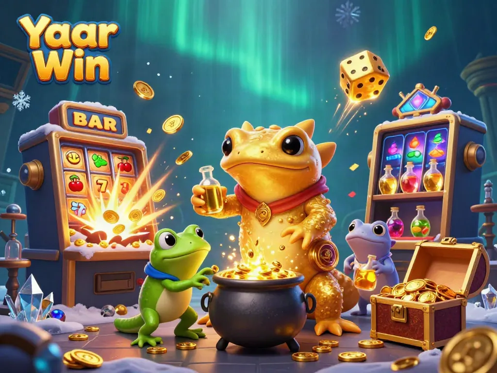 Experience Yaar Win games with vibrant visuals, winning elements, and dynamic casino atmosphere.