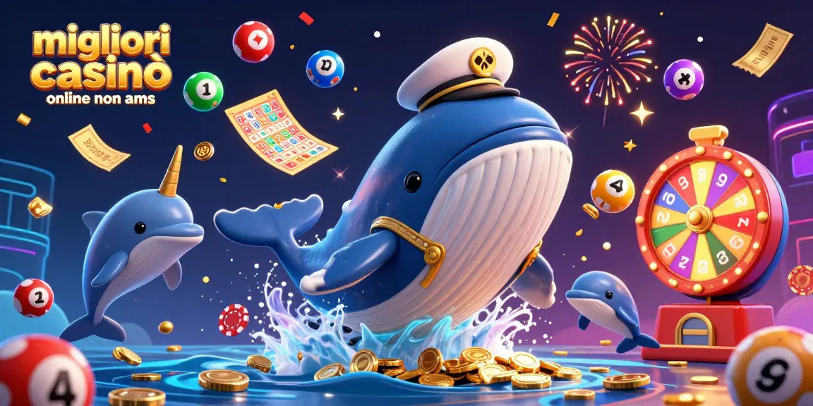 Interagisci con i migliori casinò online non AAMS attraverso personaggi vivaci in mezzo a una cascata di emozioni e vincite.