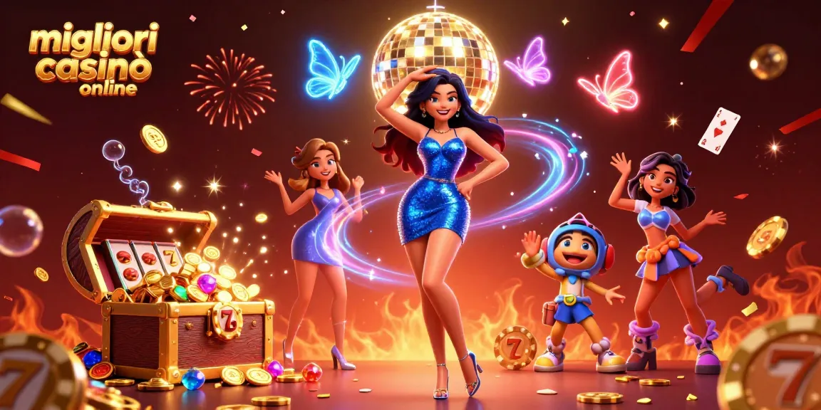 Vivi un'azione emozionante nei migliori casinò online con personaggi 3D tra gli elementi dei giochi da casinò.