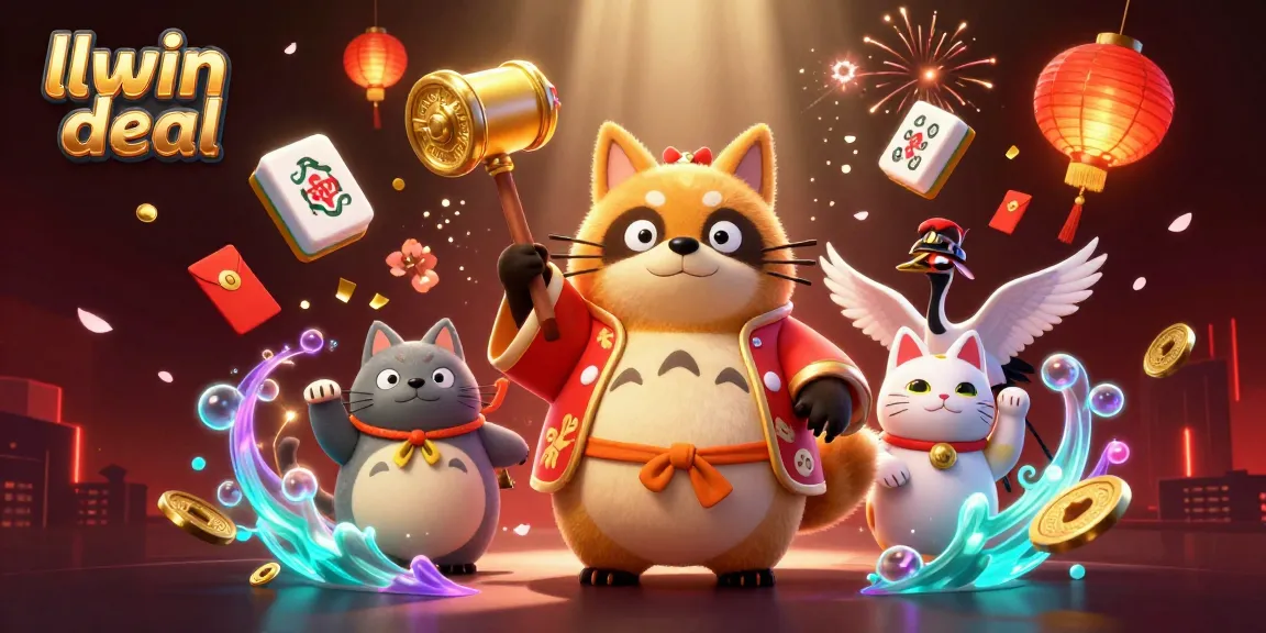 Engage with lively gaming moments at llwin deal featuring cheerful characters and vibrant casino elements.