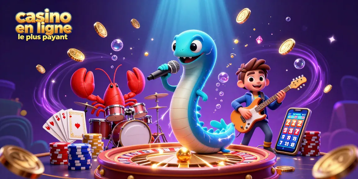 Découvrez le casino en ligne le plus payant avec des personnages 3D vivants dans une scène sous-marine.