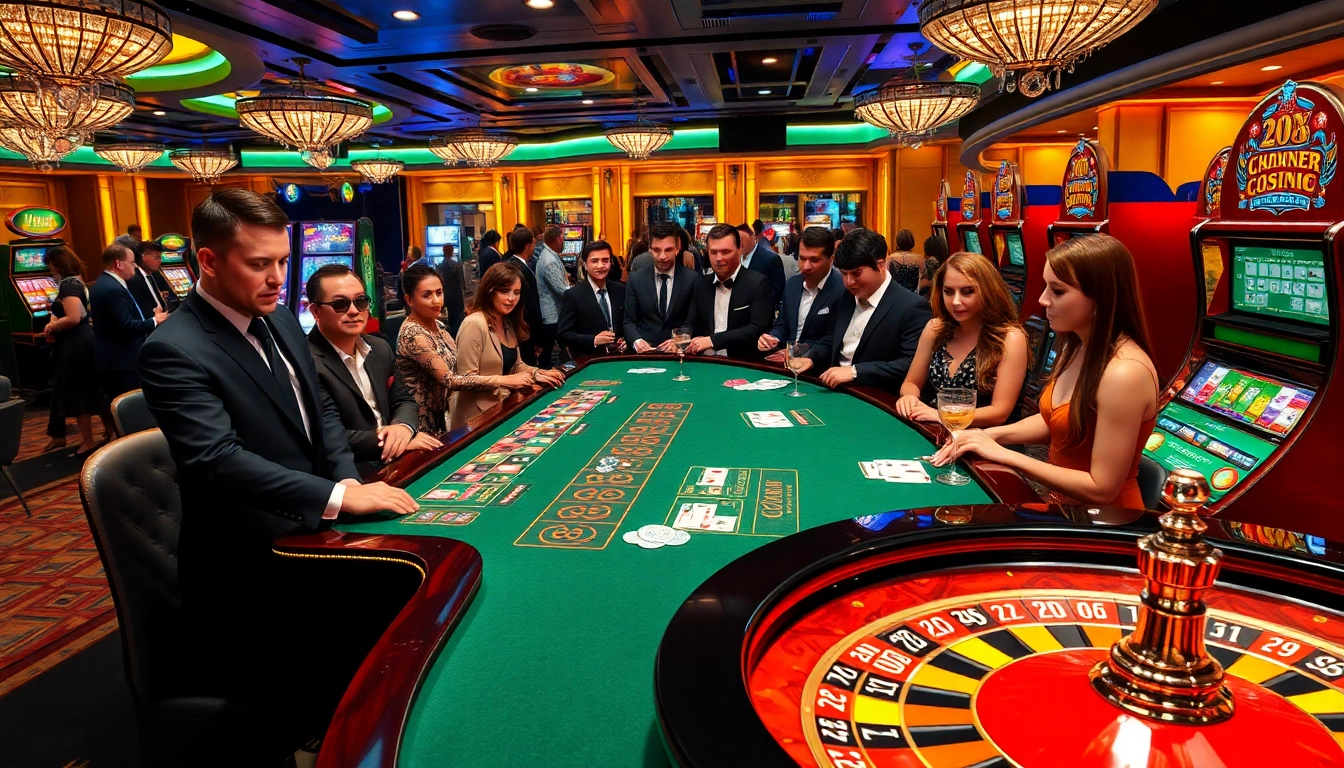 Experience thrilling gameplay at https://xn88.ru.com/ with vibrant casino tables and eager players.