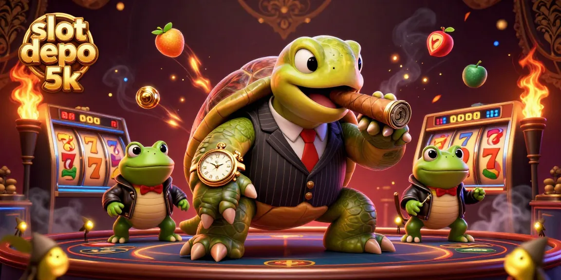 Win big with slot depo 5k featuring vivid 3D characters and dynamic slot game elements.