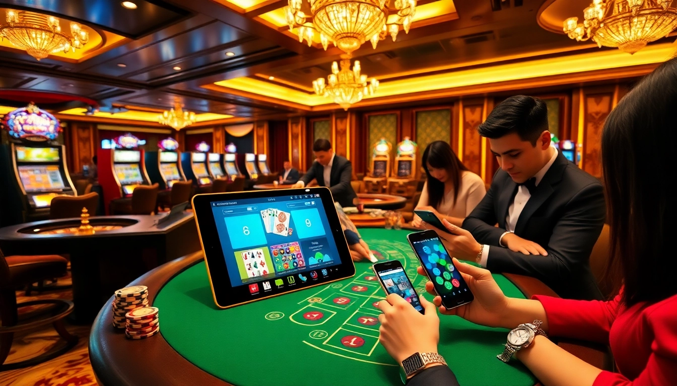 Experience Babu88's online gambling excitement with vibrant casino visuals and dynamic gaming elements.