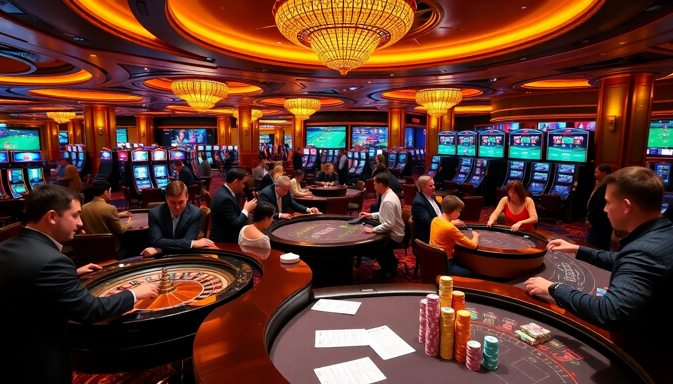 Experience thrilling moments at the 7m betting area with vibrant tables and engaging action.