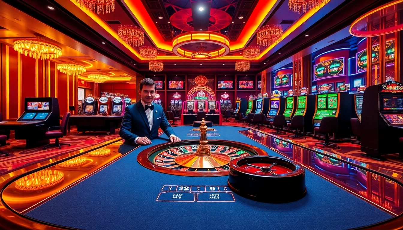 Experience thrilling online gambling at https://ok88.tech/ with engaging tables and vibrant slot machines.