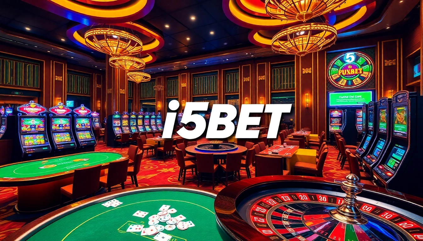 House edge advantage with thrilling gameplay at nhà cái i5bet casino online.
