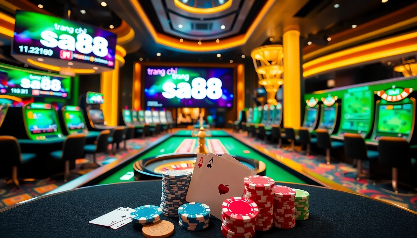 Experience the thrill of winning at trang chủ sa88 with dynamic casino gaming elements.