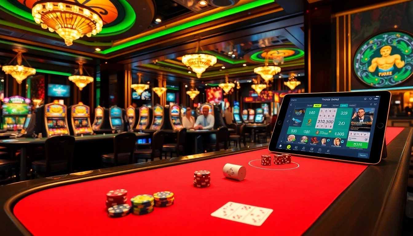 Experience the thrill of topclub gaming with professional players at vibrant casino tables.