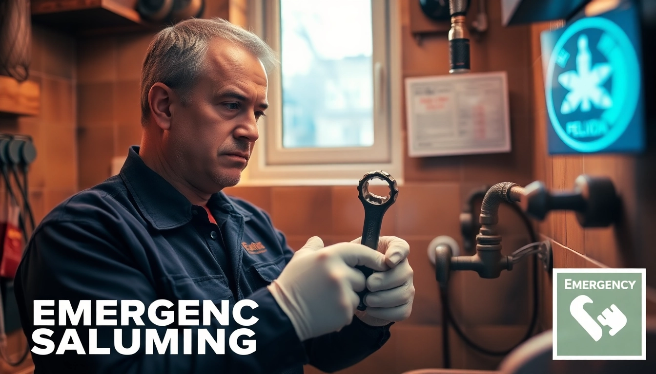 Emergency plumbers on holidays or weekends fixing a leak in a NYC kitchen.